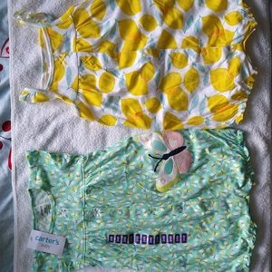 Carter's romper bundle size 24 months
